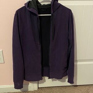 lululemon athletica Women’s Dark Purple Zip-Up Hoodie.